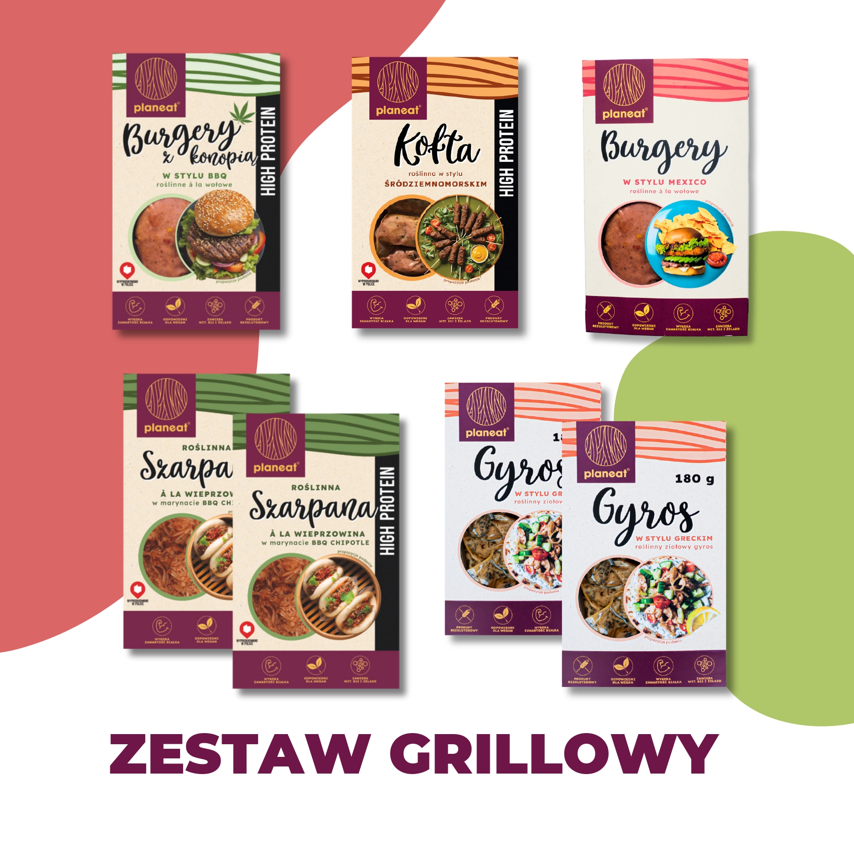 Zestaw grillowy (1240g)