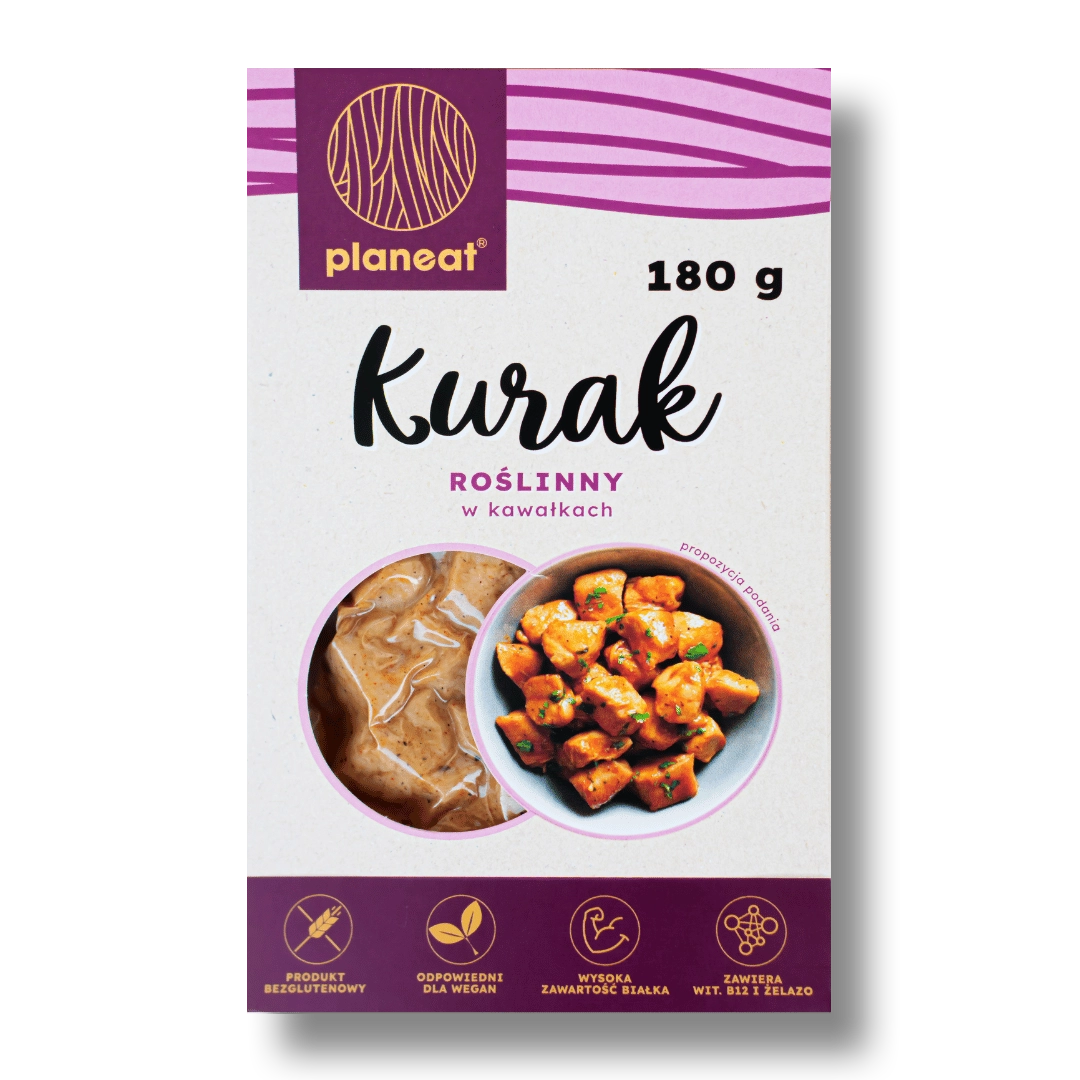 Kurak Roślinny w kawałkach Planeat 180g