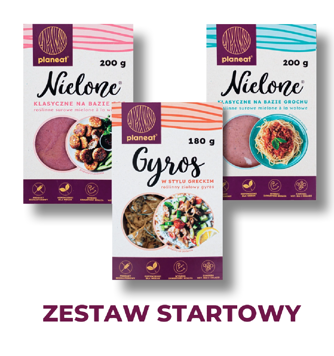 Zestaw startowy Planeat (580g)